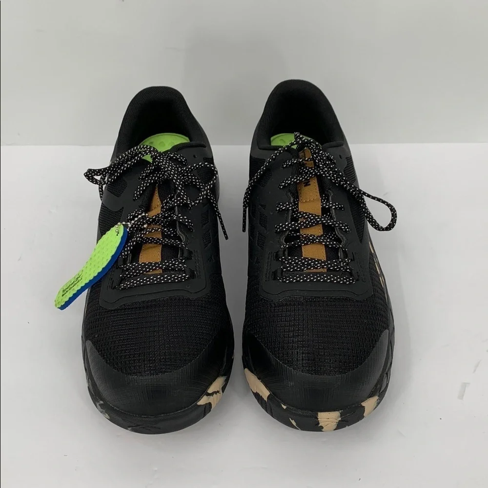 Reebok Nanoflex Work sneakers shoe composite toe RB366 lace-up black women 11